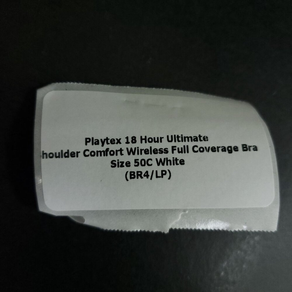 Playtex 18 Hour Ultimate Shoulder Comfort Wireless Full Coverage Bra Size 50C - Picture 5 of 5